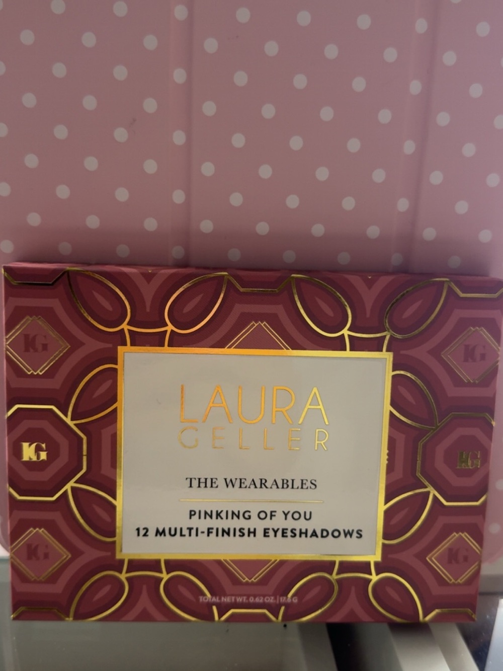 NEW Laura Geller The Wearables Pinking Of You 12 Eyeshadow Palette Sealed
